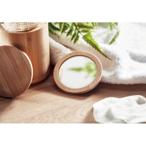 Bamboo compact mirror - Image 4